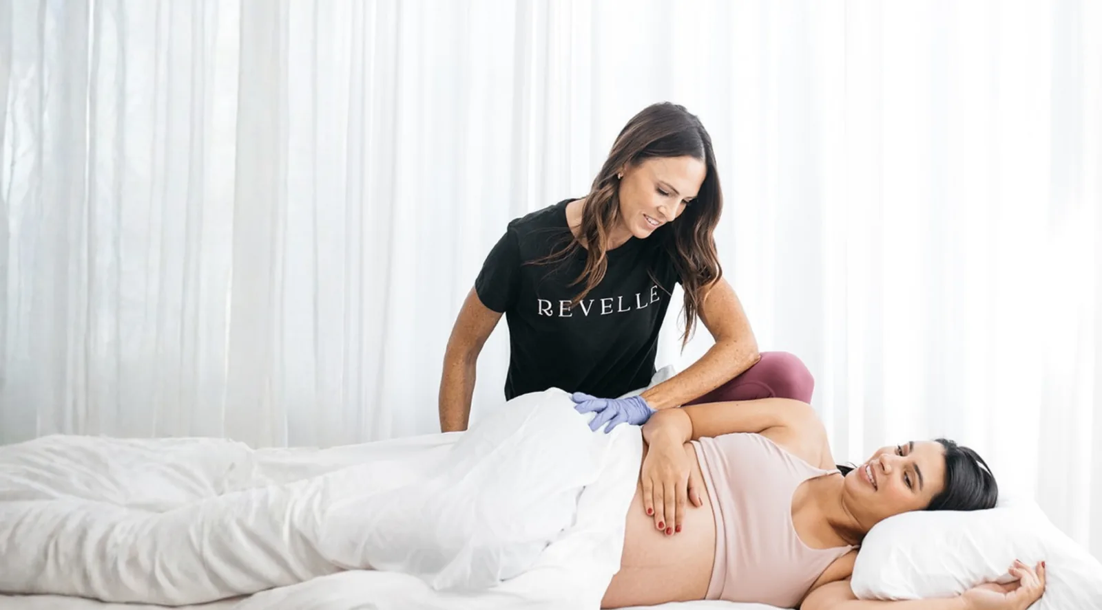 Pelvic floor physical therapy session at Revelle